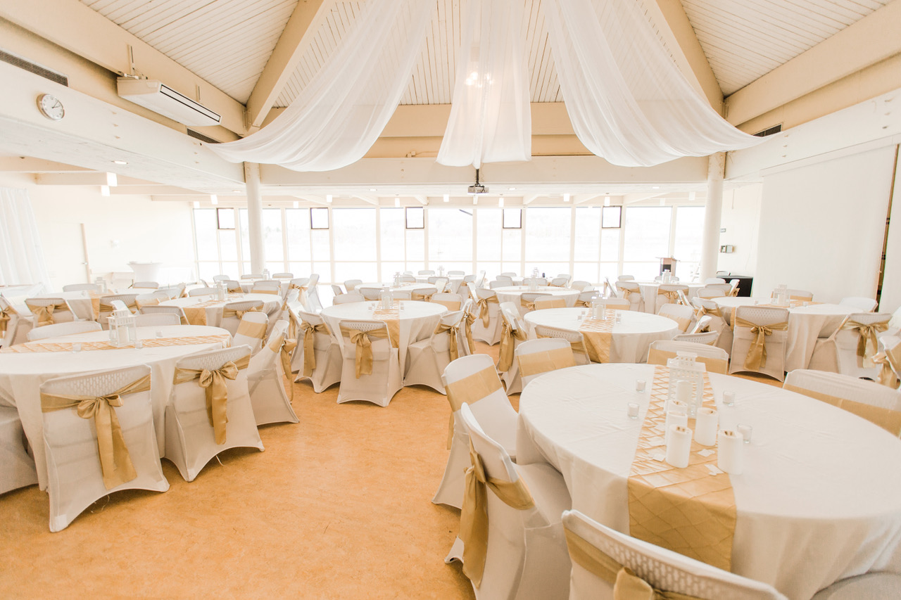 Wedding banquet at Burnaby Lake Pavilion