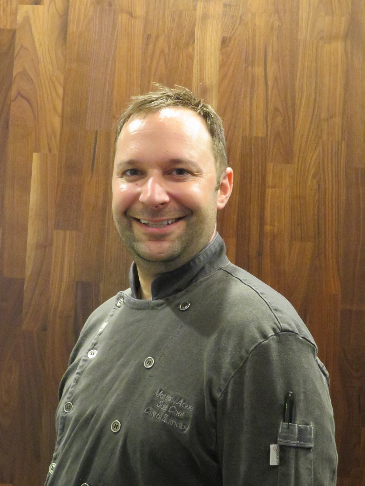 Burnaby Mountain Clubhouse Chef Matthew Adee