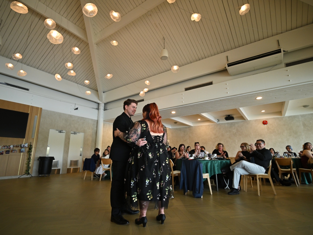 Burnaby Lake Pavilion wedding dance