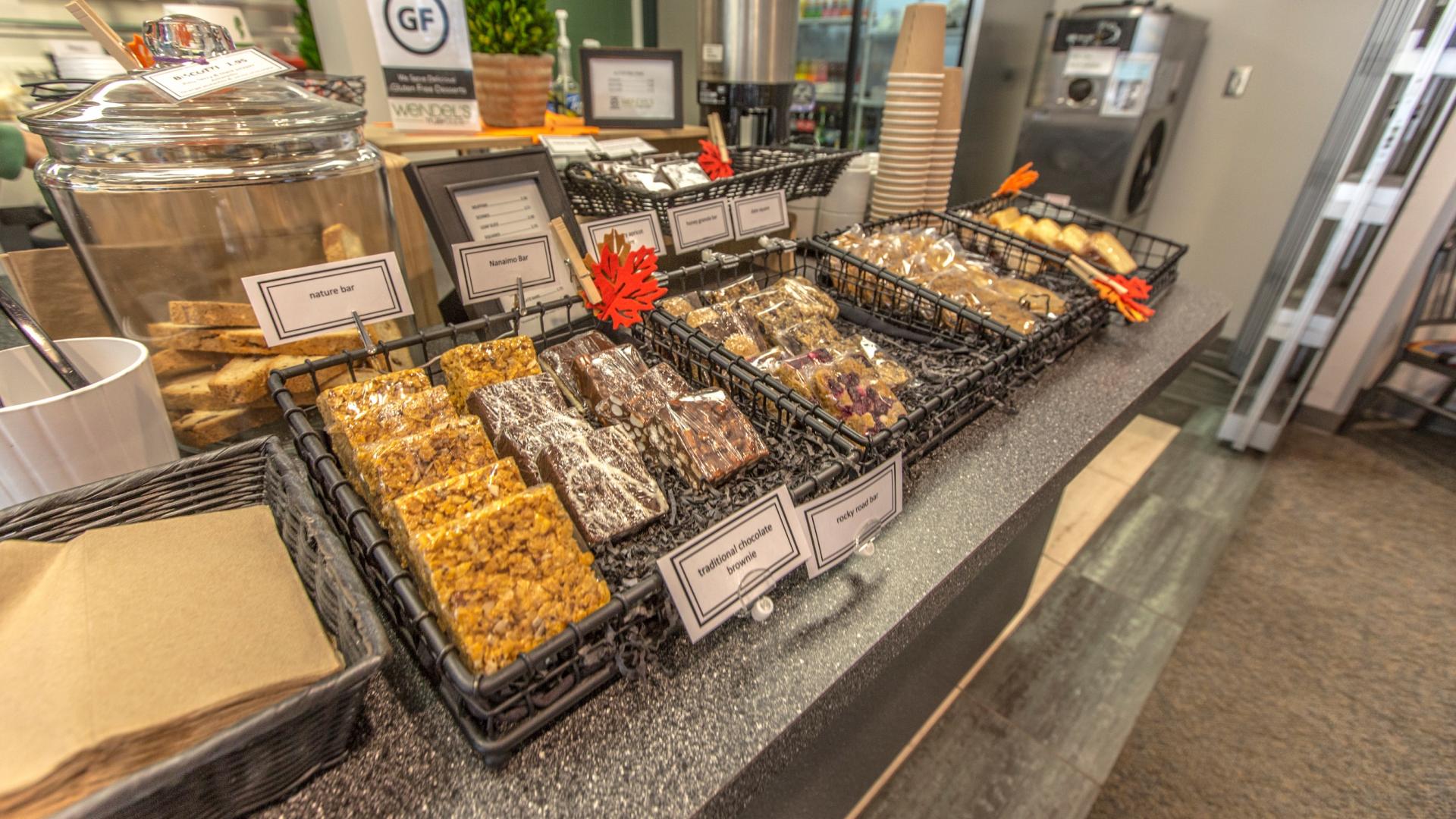 City Hall Café food display
