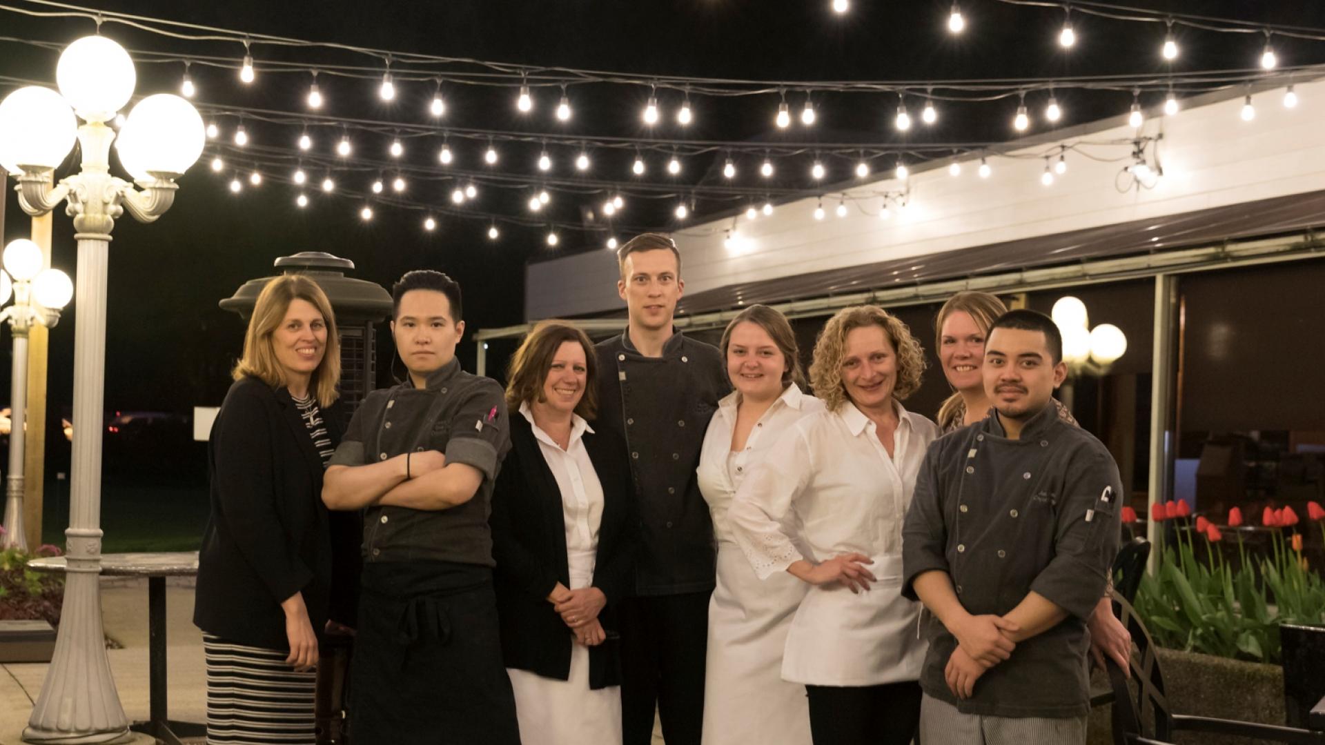 Staff at the Burnaby Mountain Restaurant