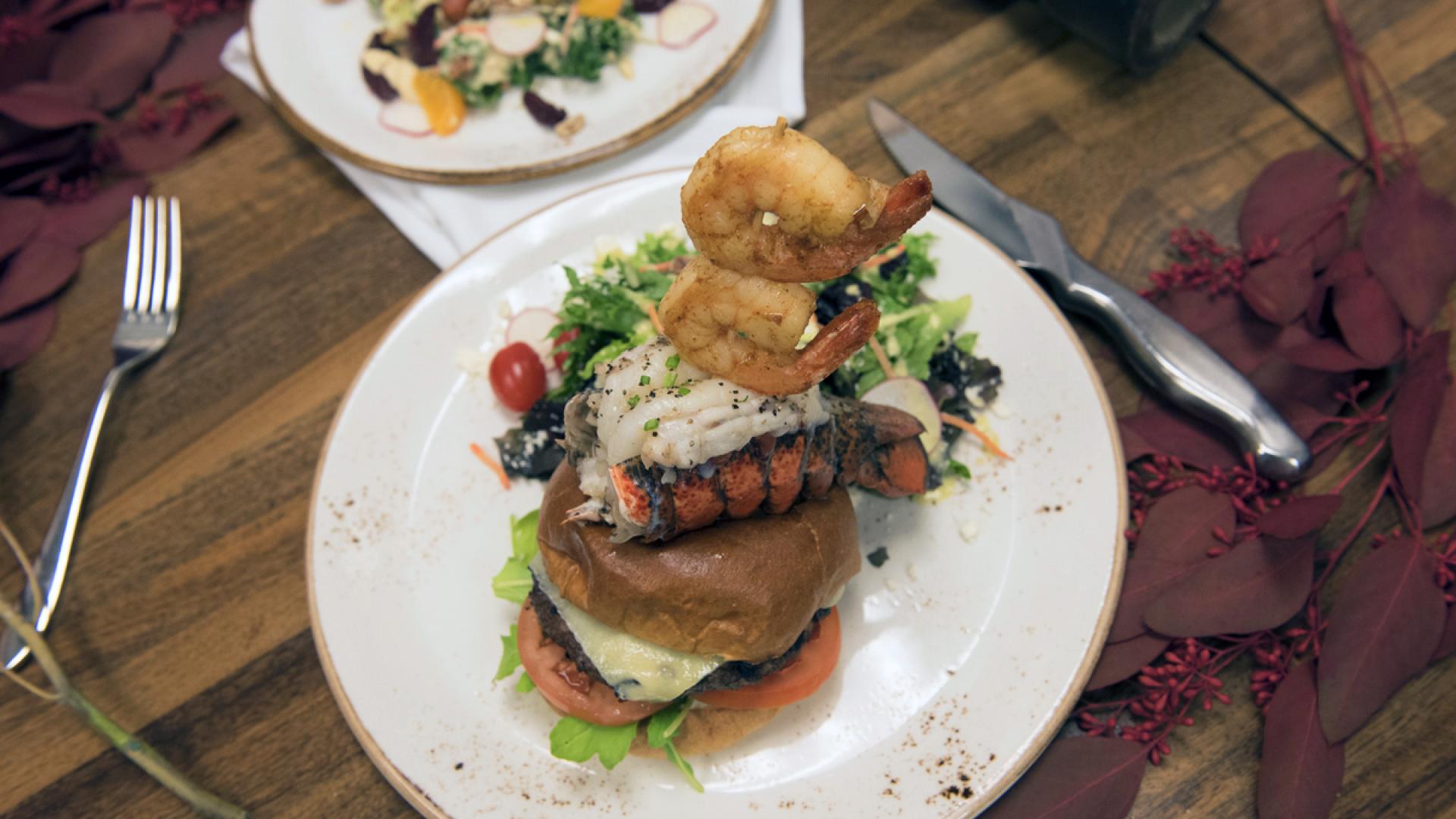 lobster burger