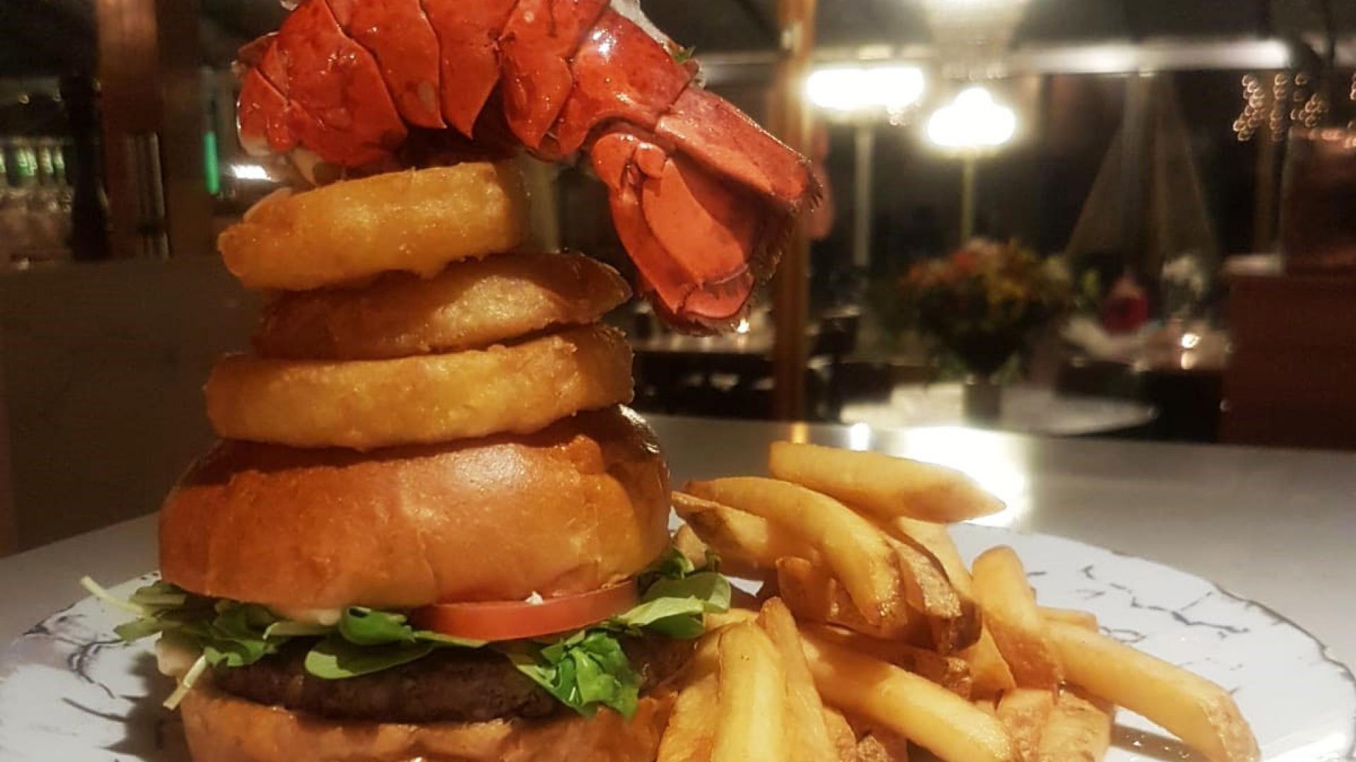 lobster burger