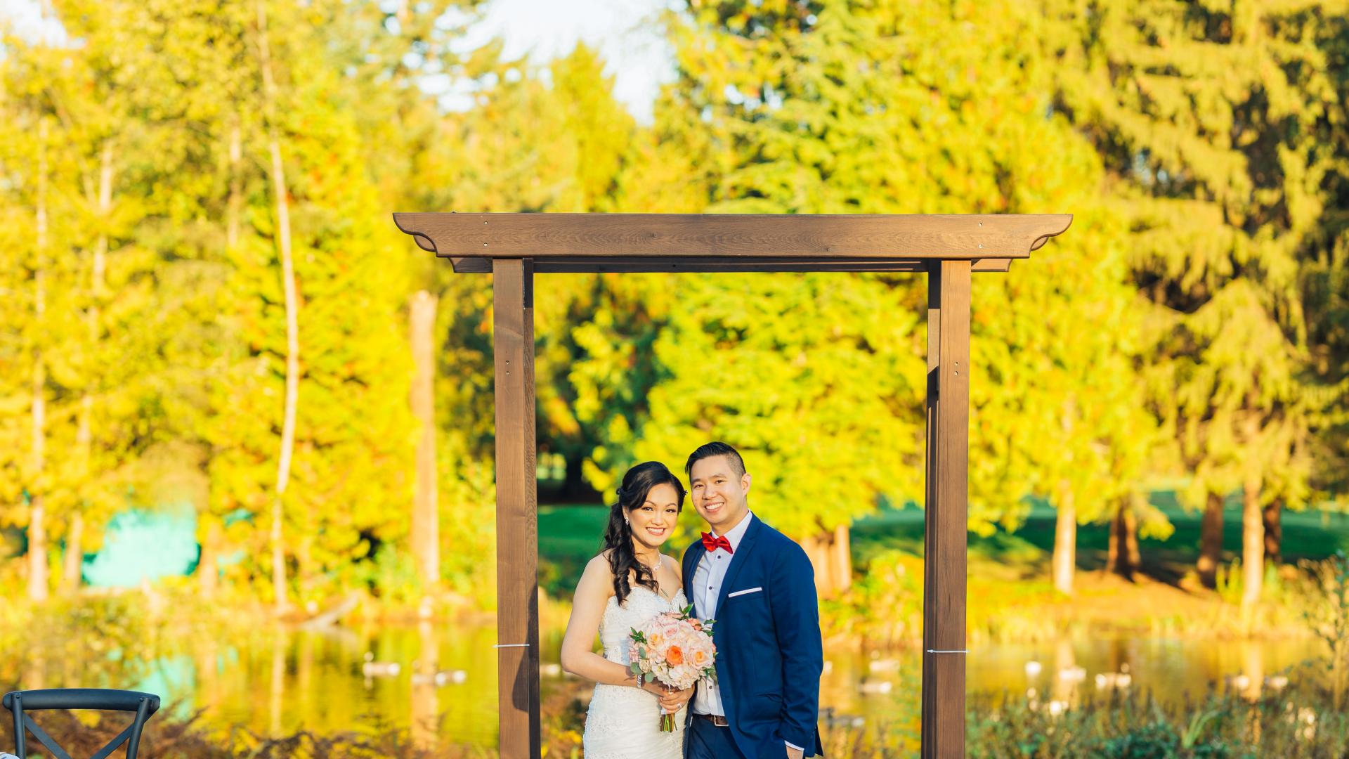 bride and groom