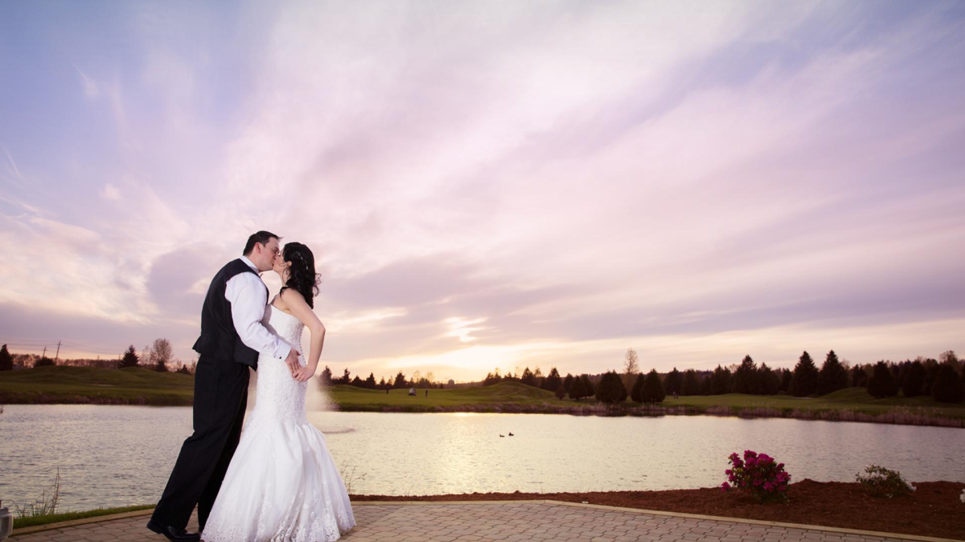 bride and groom