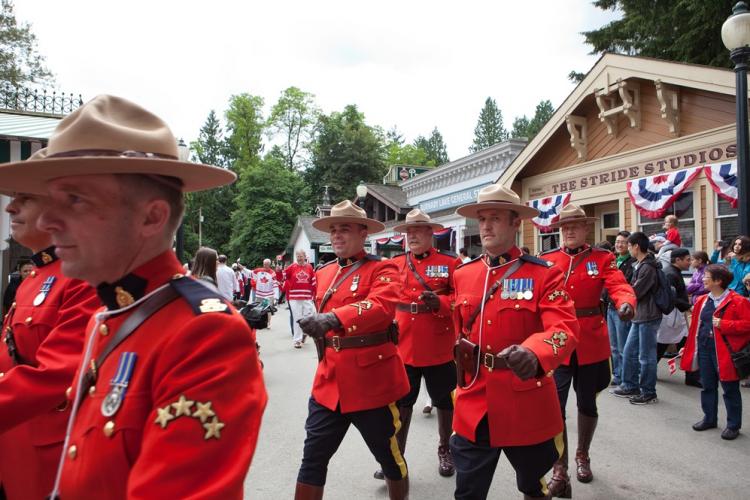 Canada Day Parade at the Burnaby Village Museum