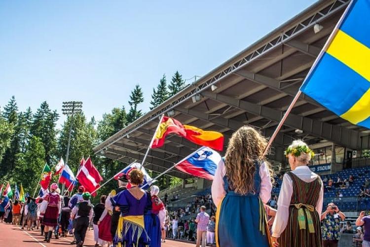 Eurofest Flag Parade