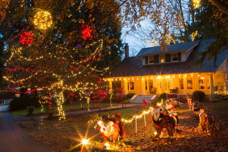 Lights at the Burnaby Village Museum Heritage Christmas