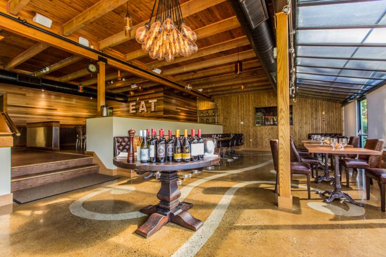 The bar at Burnaby Mountain Clubhouse 