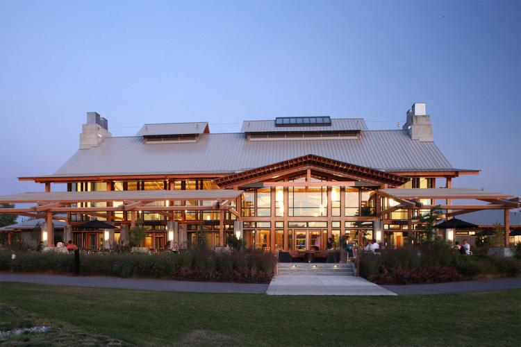 Entrance to Riverway Clubhouse