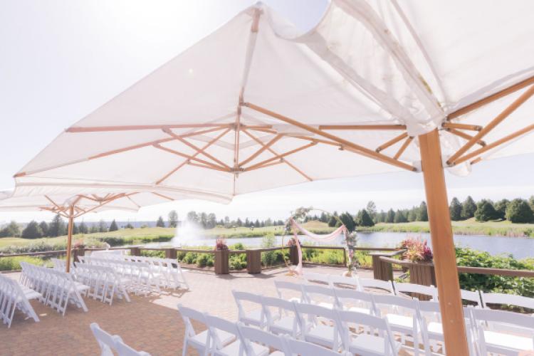 Outdoor ceremony