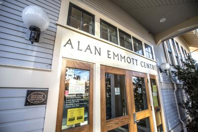 Alan Emmott main entrance