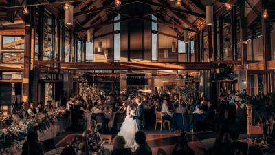 Sunset reception room