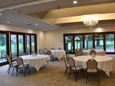 Interior view of reception room