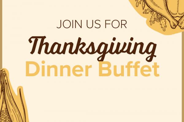 Thanksgiving Shared Dinner Buffet
